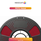 3D Printer Filament IndoCart PETG Metal Look Finished Durable High Impact 1.75mm 1Kg
