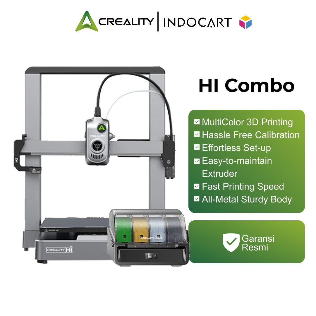 3D Printer Creality Hi Combo Multi Color High Speed 3D Printer with Intelligent CFS & FOC Step-Servo Motors