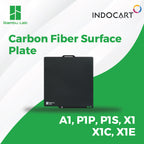 3D Printer Parts BambuLab BuildPlates 257 Carbon Fiber Surface Sheet BambuLab P1/X1/A1