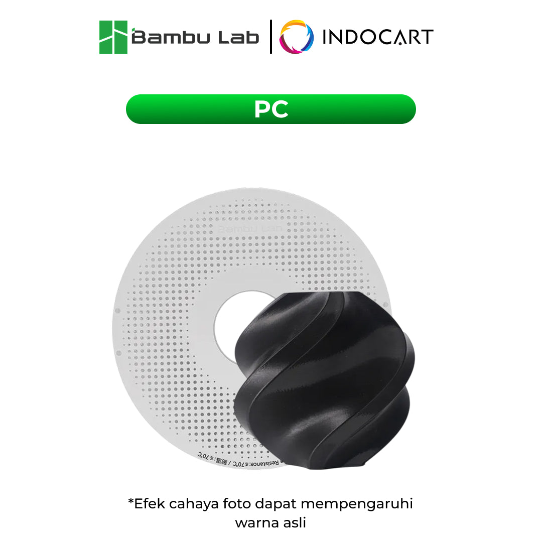 3D Printer Filament BambuLab PC Polycarbonated High Impact Strength and Durability Filament 1.75mm 1Kg
