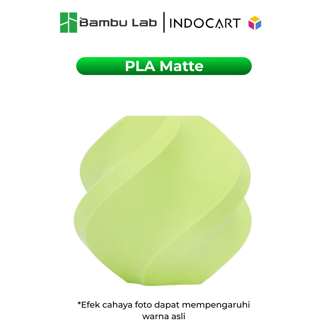 3D Printer Filament Refill BambuLab PLA Matte Elegant Soft Finish Filament 1.75mm-1Kg