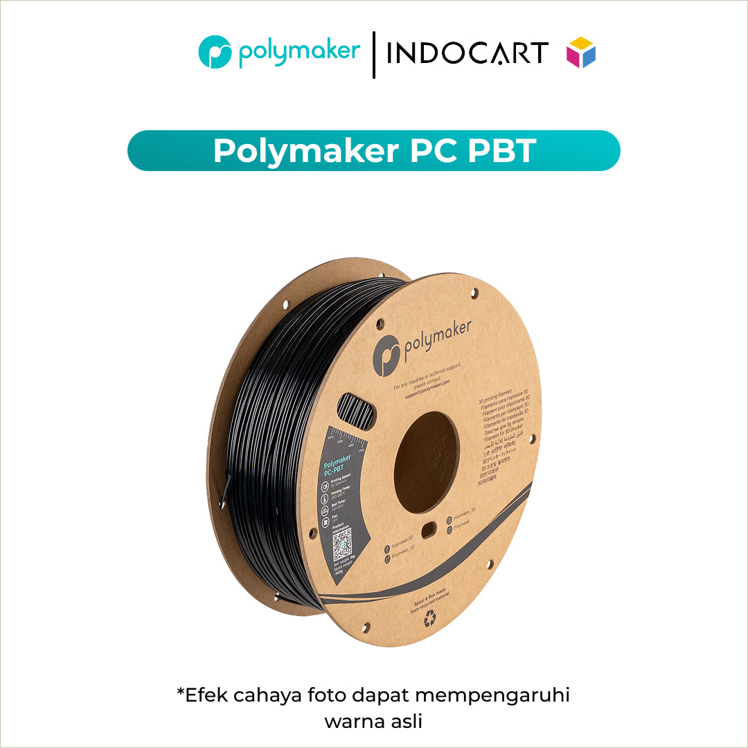 3D Printer Filament PolyMaker PC PBT PolyCarbonate Blend 1.75mm 1Kg