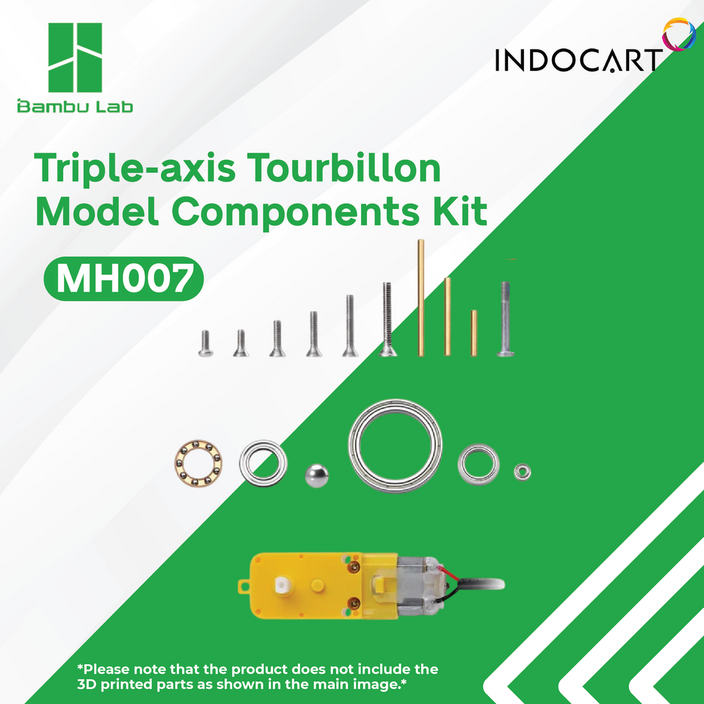3D Maker's Supply Parts BambuLab Triple Axis Tourbillon Model Comp Kit 007