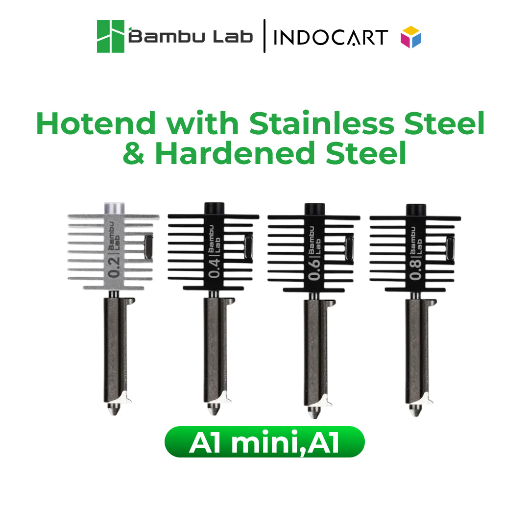 3D Printer Parts BambuLab Hotend Nozzle Stainless Steel 0.2mm A1 Series