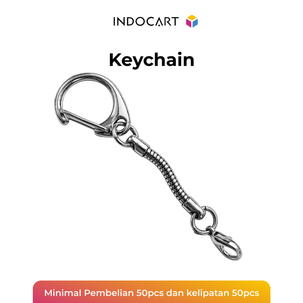 Aksesoris Gantungan Kunci Dengan Mechanical Lock Untuk Merchandise Serbaguna