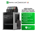 3D Printer BambuLab H2D All-In-One Personal Manufacturing Hub 3D Printer with Laser Engraver/Cutting Function ( 100% NEW. NEVER SELL REFURBISHED UNIT ! )