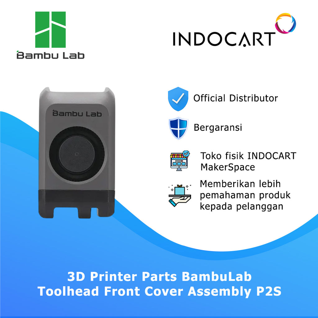 3D Printer Parts BambuLab Toolhead Front Cover Assembly BambuLab P2S