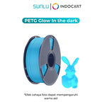 3D Printer Filament SUNLU PETG Glow In The Dark Containing Luminous Powder 1.75mm 1Kg