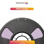 3D Printer Filament IndoCart PETG Matte Textured Finished Strong & Durable Filament 1.75mm 1kg