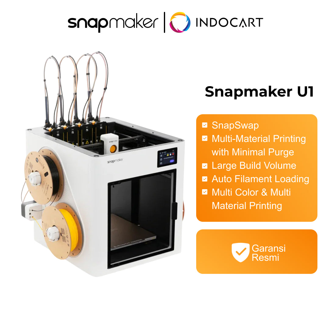 3D Printer Snapmaker U1 True Multi Color Printing with Smart Swap 4 ToolHead