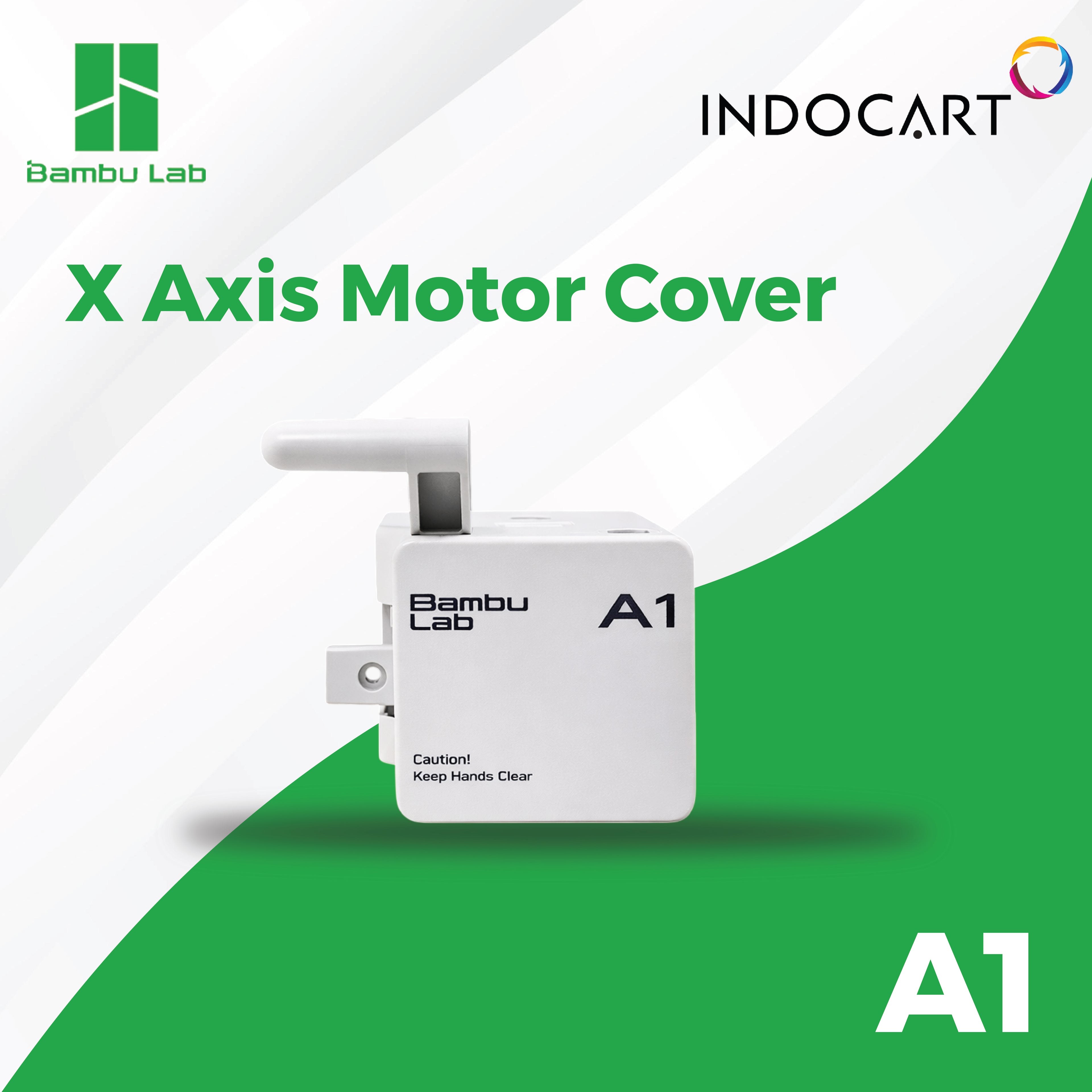 3D Printer Parts BambuLab X Axis Motor Cover BambuLab A1
