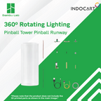 3D Printer Maker's Supply Parts BambuLab 360° Rotating Lighting Pinball Tower Pinball Runway