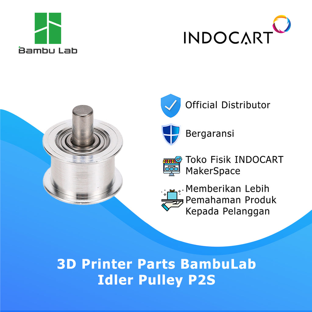 3D Printer Parts BambuLab Idler Pulley BambuLab P2S