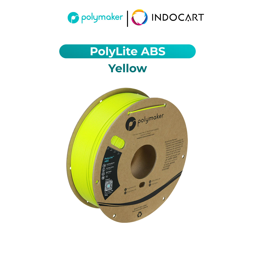 3D Printer Filament PolyMaker PolyLite ABS 1.75mm 1Kg