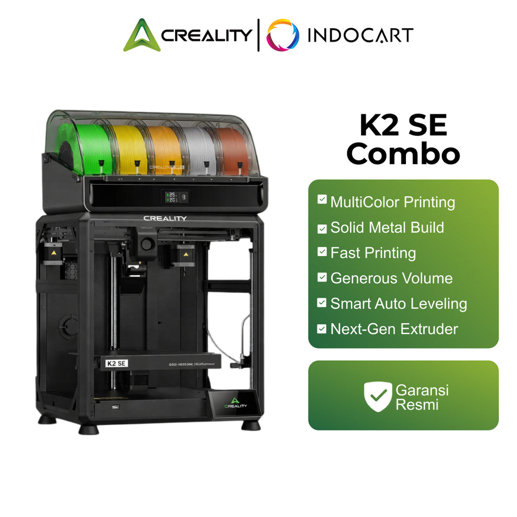 3D Printer Creality K2 SE Combo Multi Color Fast Printing 500mm/s with Next-Gen Extruder