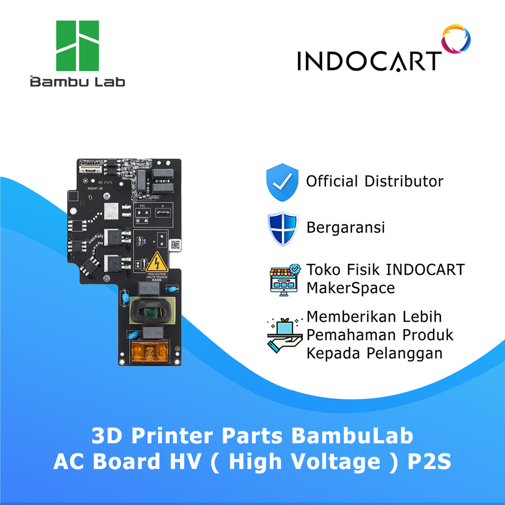 3D Printer Parts BambuLab AC Board Control HV BambuLab P2S