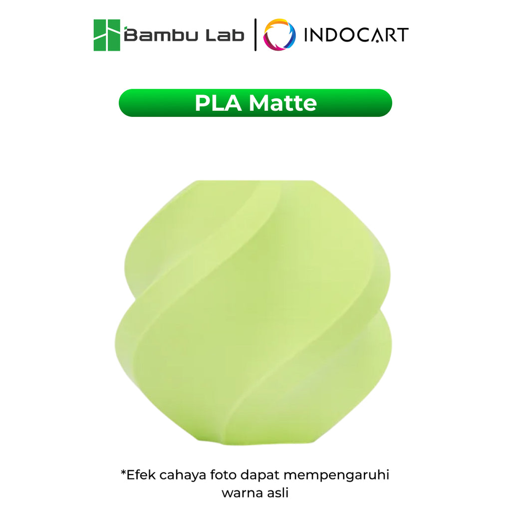 3D Printer Filament Refill BambuLab PLA Matte Elegant Soft Finish Filament 1.75mm-1Kg