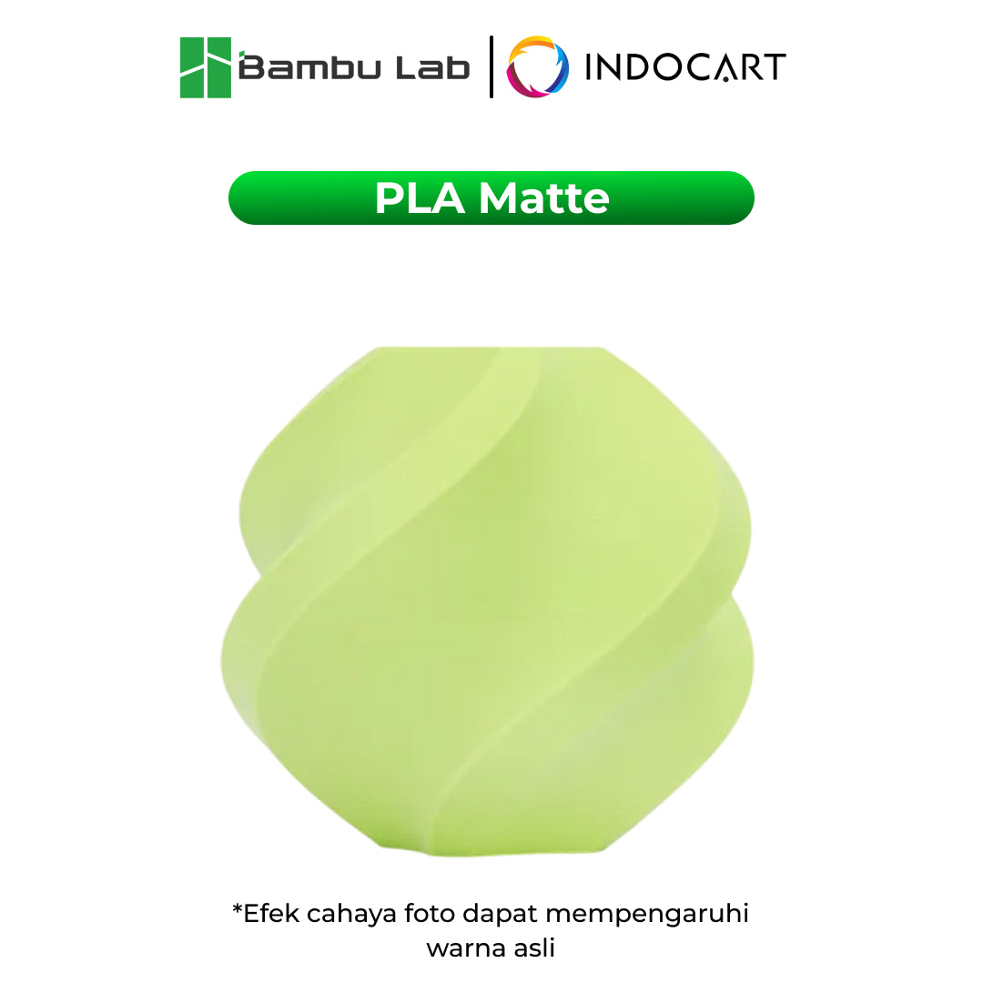 3D Printer Filament Refill BambuLab PLA Matte Elegant Soft Finish Filament 1.75mm-1Kg