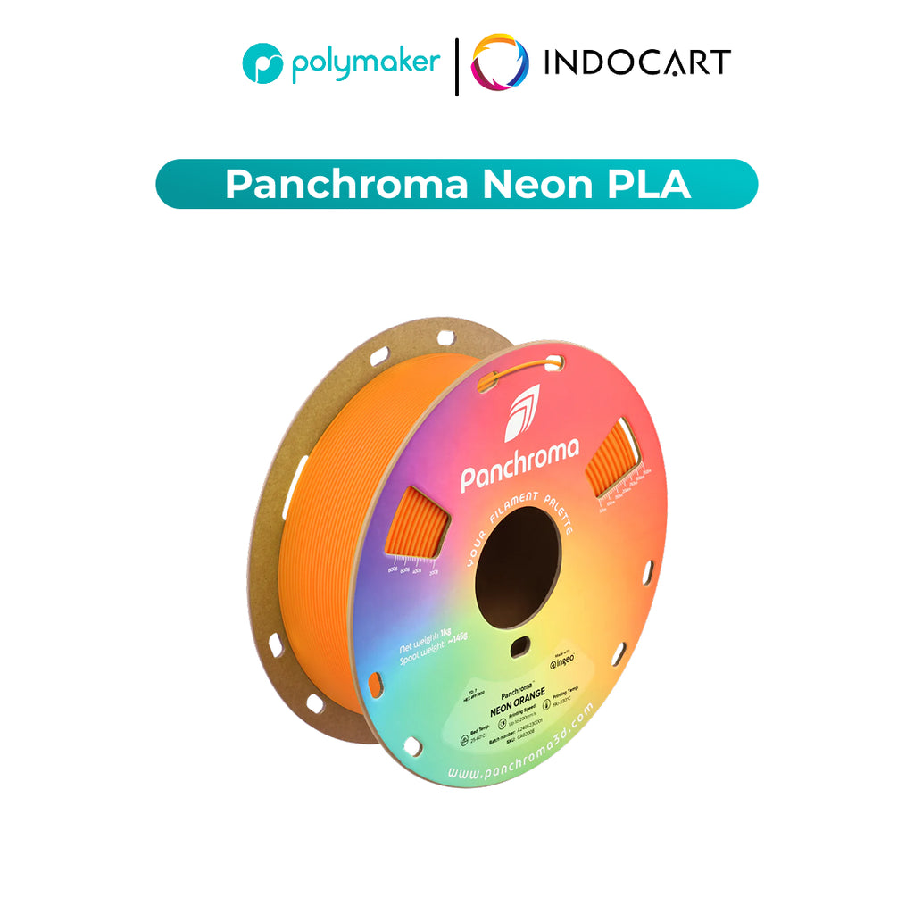 3D Printer Filament PolyMaker Panchroma Neon PLA UV Reactive Filament 1.75mm 1Kg