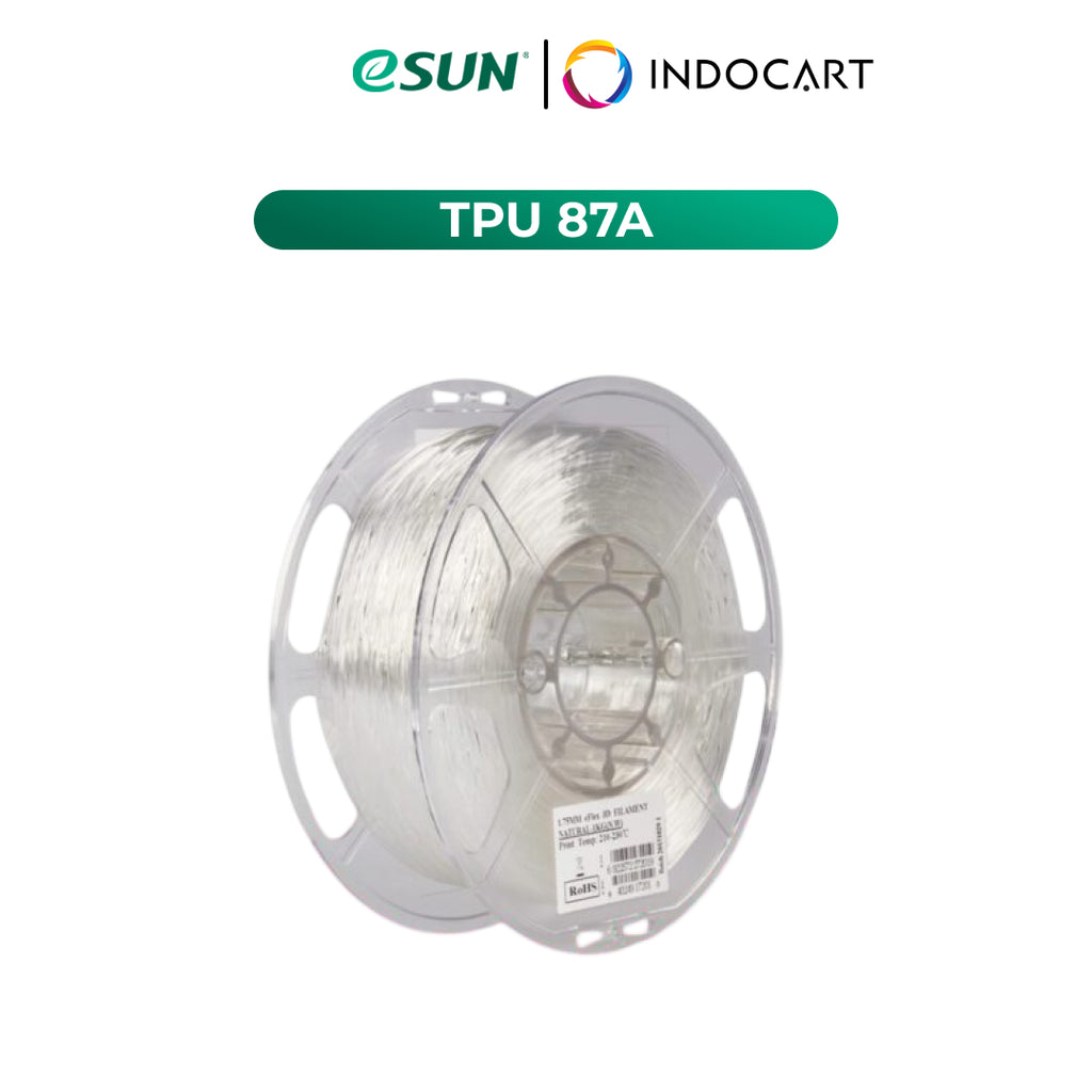 3D Printer Filament eSUN Elastic Flexible Transparent TPU-87A 1.75mm 1kg