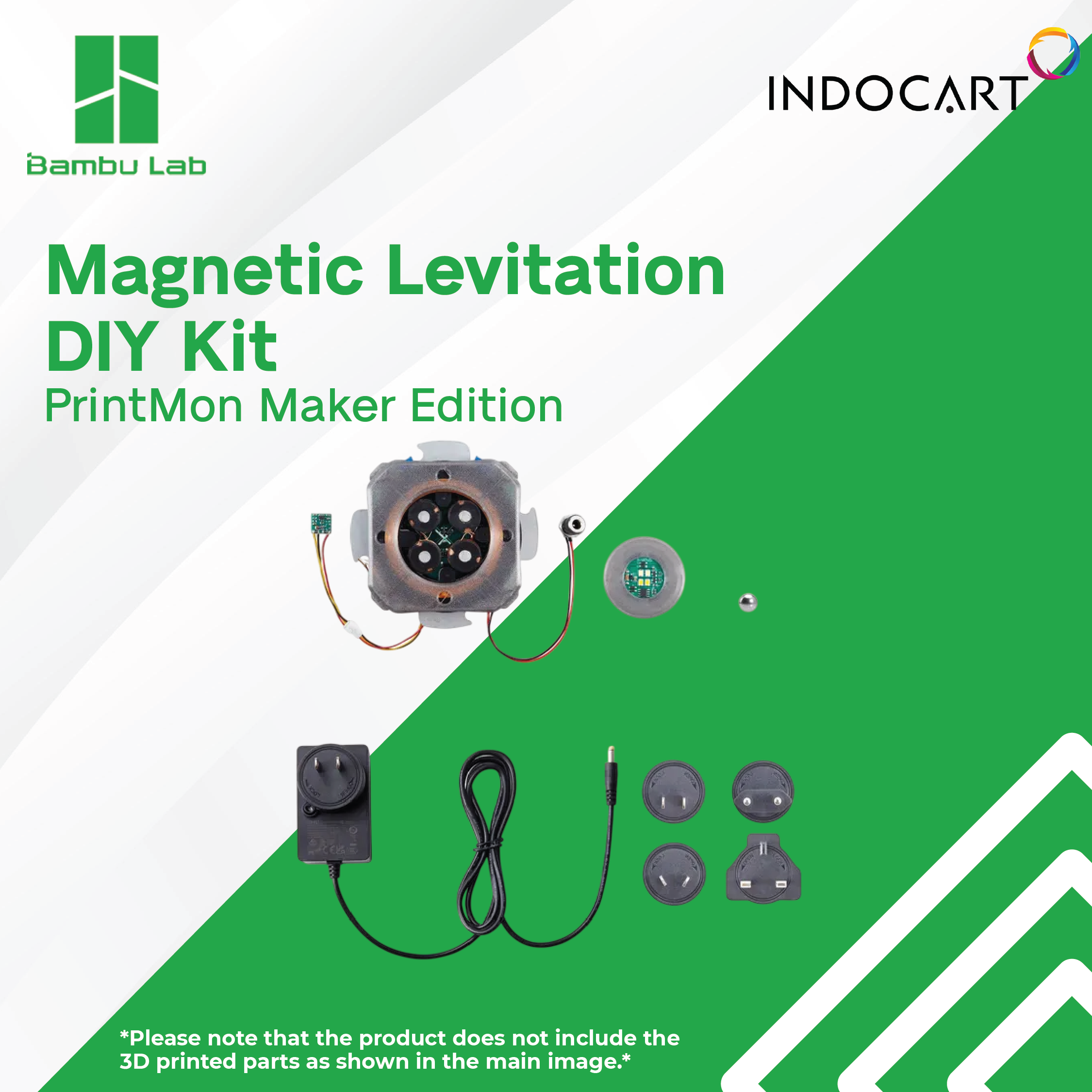 3D Maker's Supply Parts Model BambuLab Magnetic Levitation DIY Kit PrintMon Maker Edition