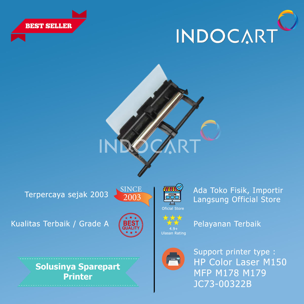 Separation Pad-HP Color Laser M150 MFP M178 M179 JC73-00322B
