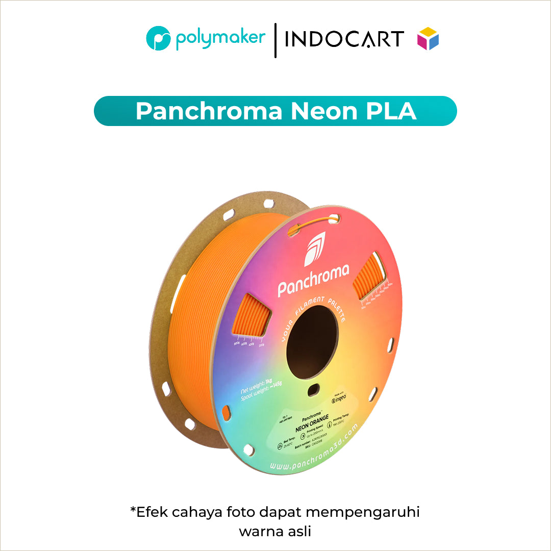 3D Printer Filament PolyMaker Panchroma Neon PLA UV Reactive Filament 1.75mm 1Kg