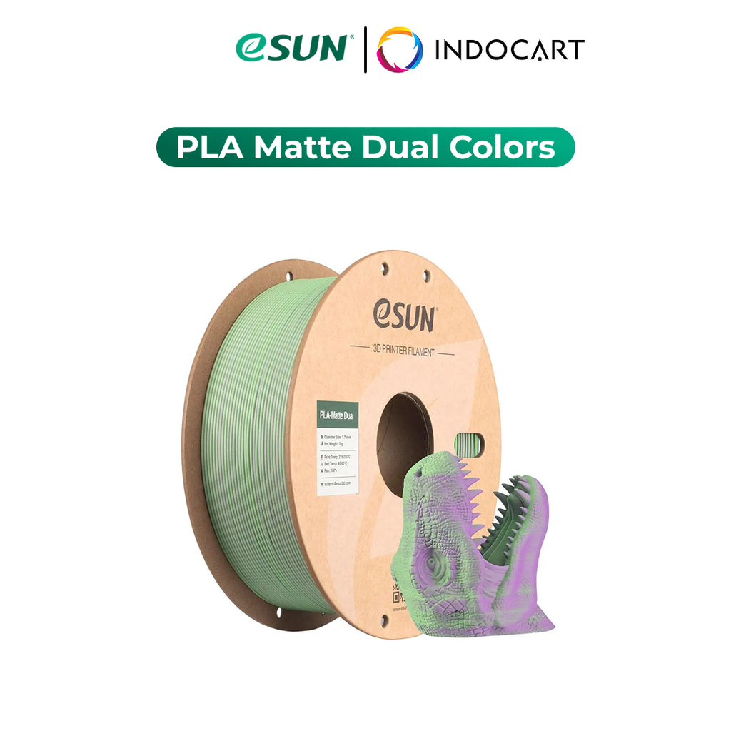 3D Printer Filament eSUN ePLA Matte Dual Color Matte Filament 1.75mm 1Kg