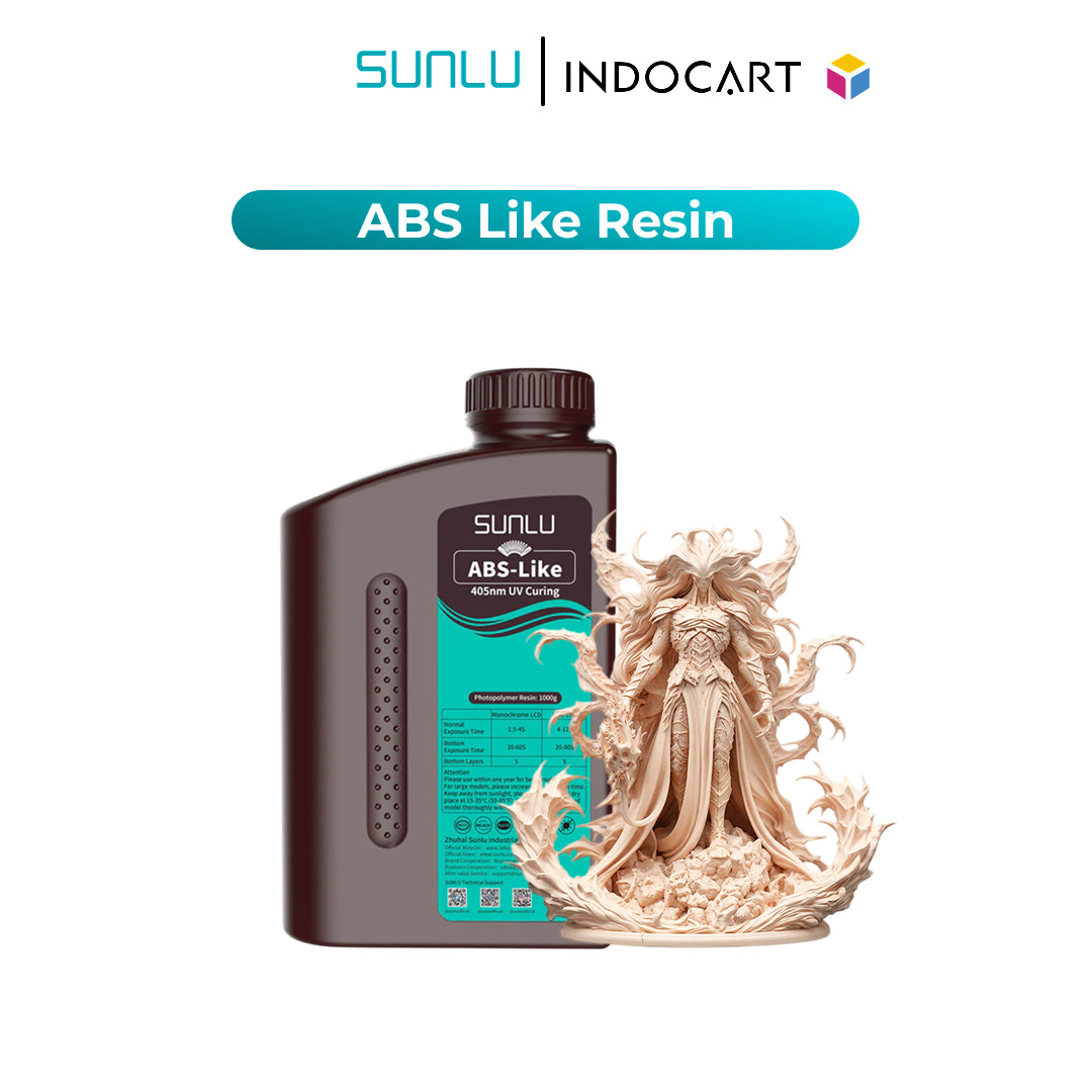 3D Printer Resin SUNLU ABS Like Resin with Superior Toughness and Abrasion Resistance-1Kg