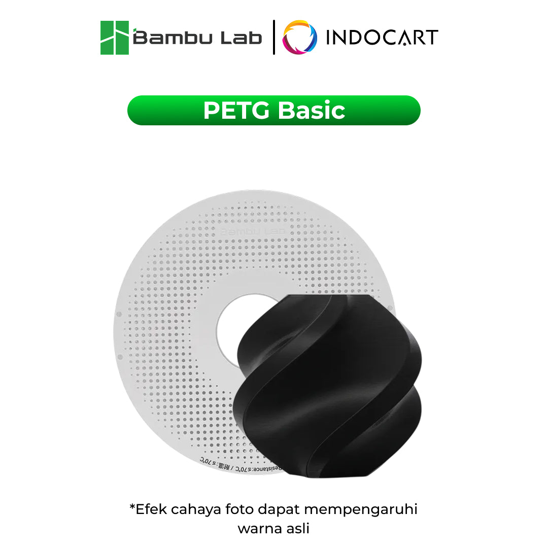 3D Printer Filament Bambulab PETG Basic Upgraded Resistance To UV and Temperature 1.75mm 1kg