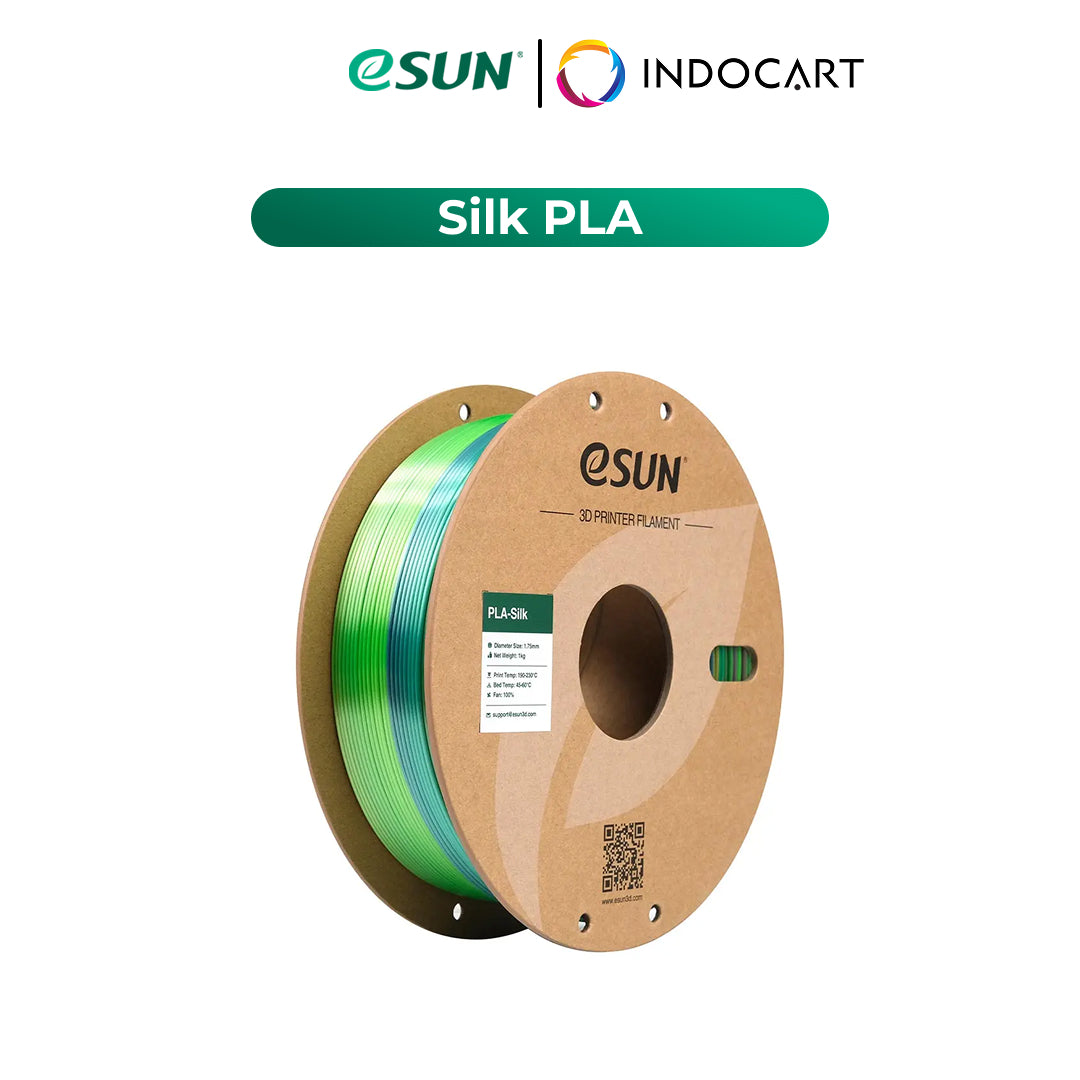 3D Printer Filament eSUN Silk PLA Glossy Texture and Smooth Surface 1.75mm 1kg