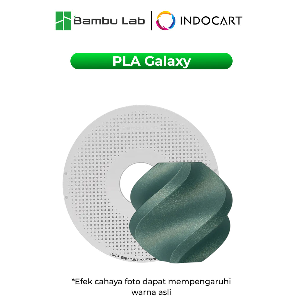 3D Printer Filament BambuLab PLA Galaxy Sleek Glossy Finish Filament 1.75mm 1Kg