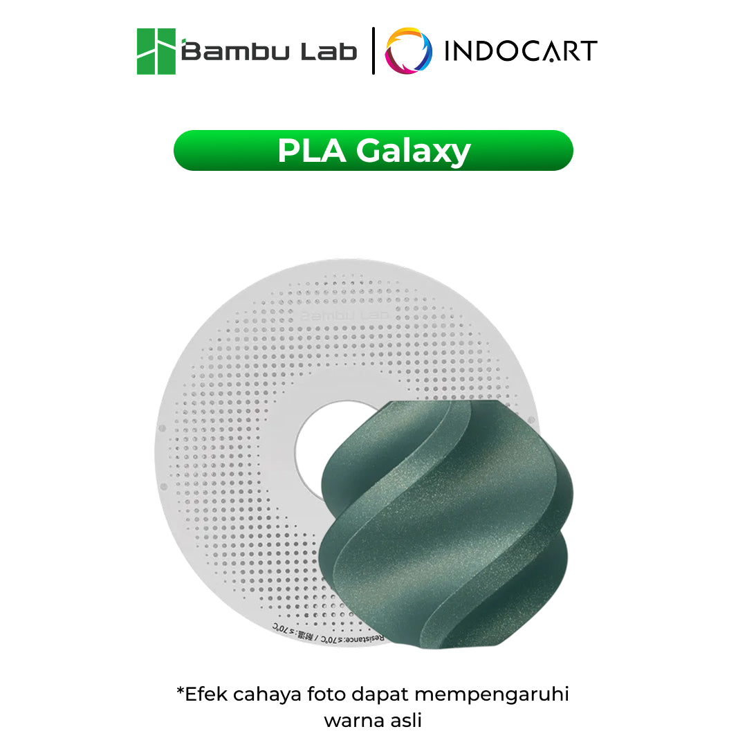 3D Printer Filament BambuLab PLA Galaxy Sleek Glossy Finish Filament 1.75mm 1Kg