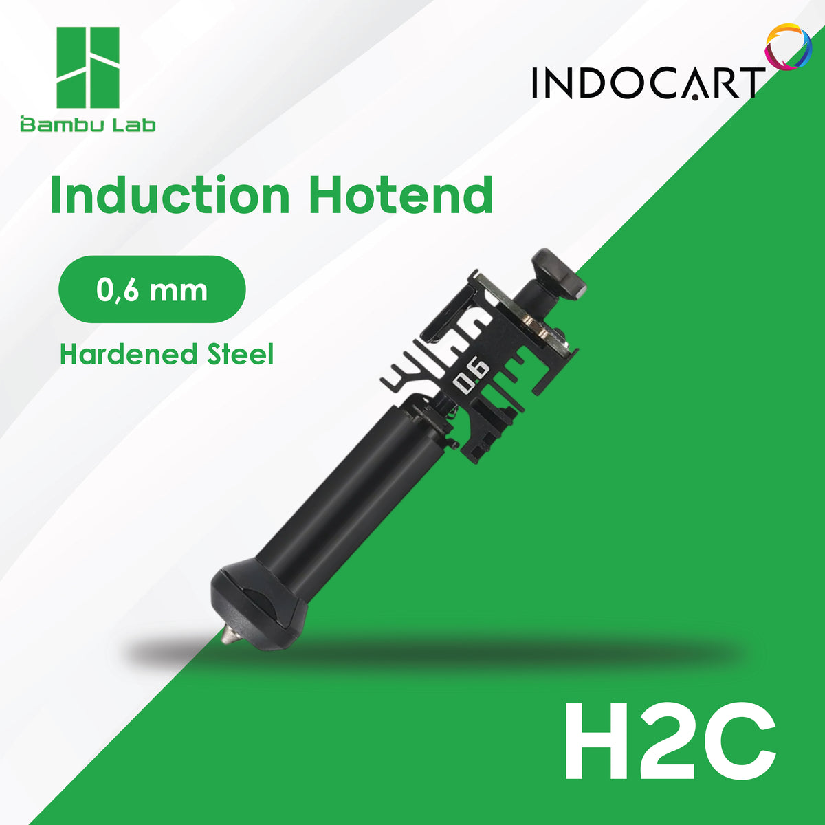 3D Printer Parts BambuLab Induction Hotend with Nozzle BambuLab H2C