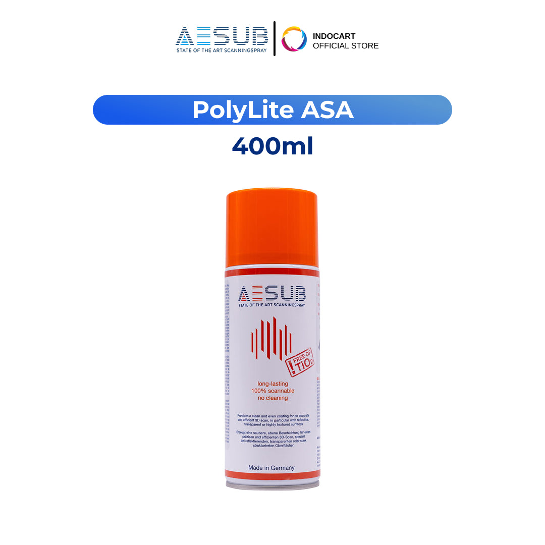3D Scanning Sprays Color AESUB Black/Shiny Parts Scanning Process 400ml Can
