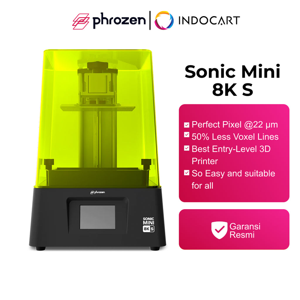 3D Printer Phrozen Sonic Mini 8K S Versi Terbaru Garansi Resmi