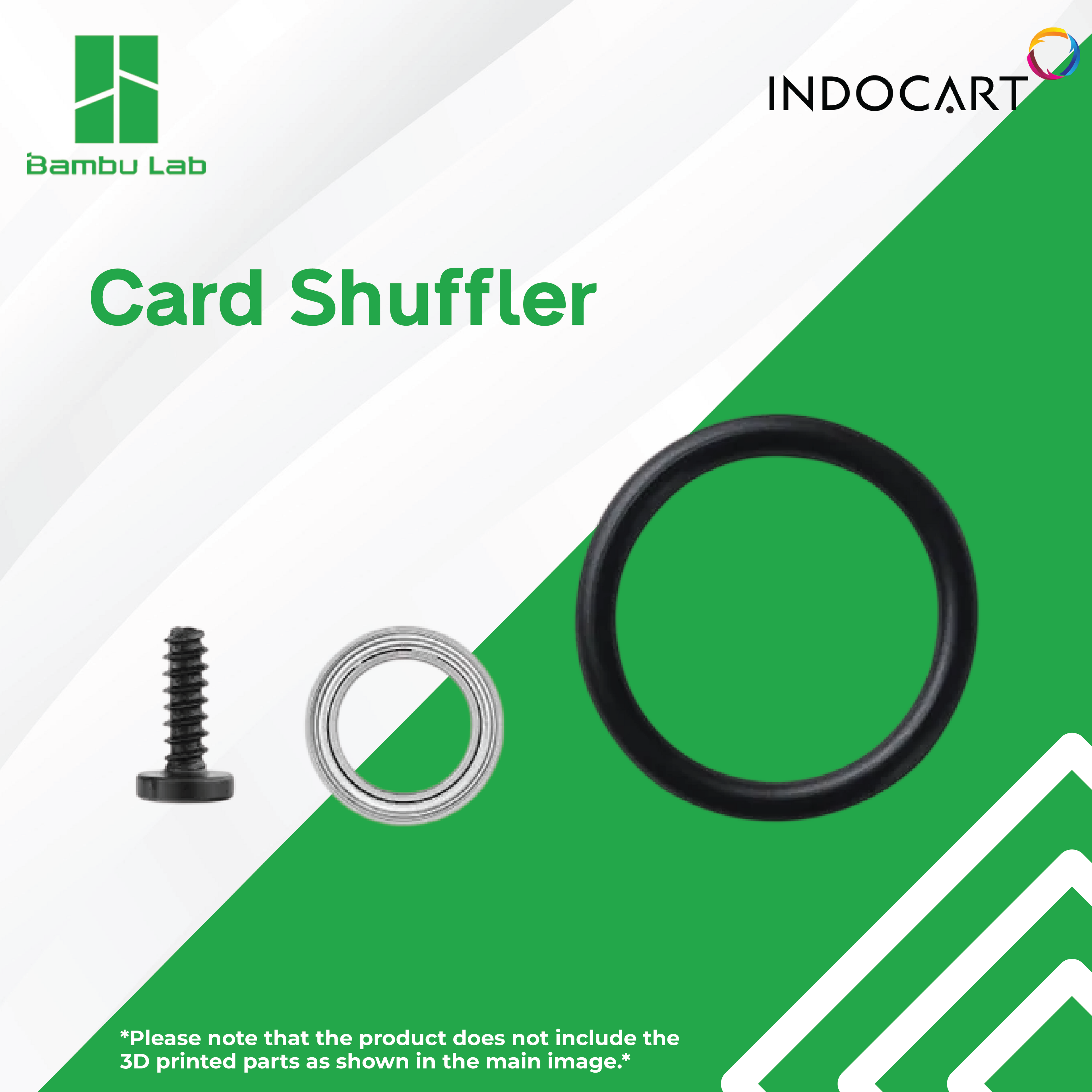 3D Maker's Supply Parts BambuLab Card Shuffler Component Kit
