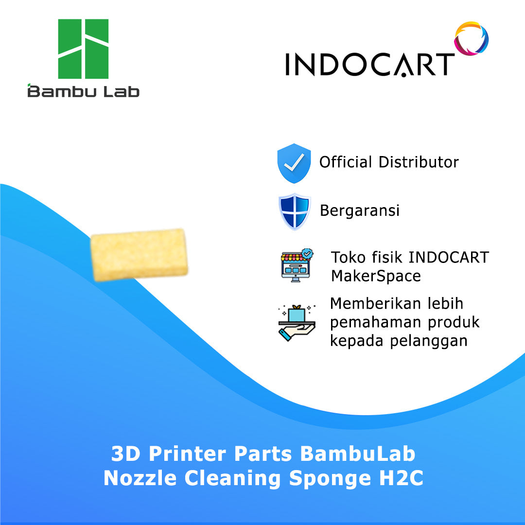 3D Printer Parts BambuLab Nozzle Cleaning Sponge BambuLab H2C