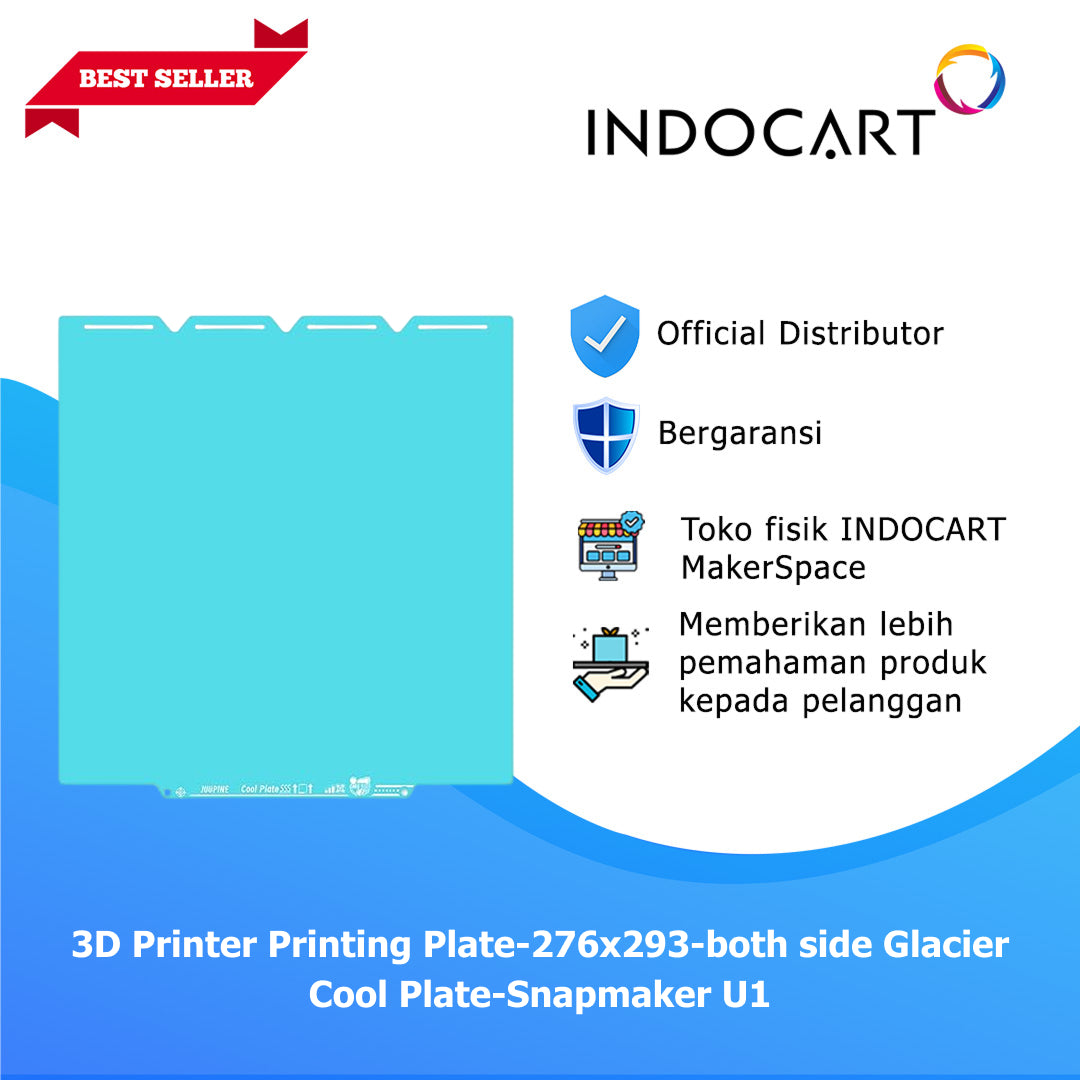 3D Printer Printing Plate Both Side Glacier Cool Plate Snapmaker U1
