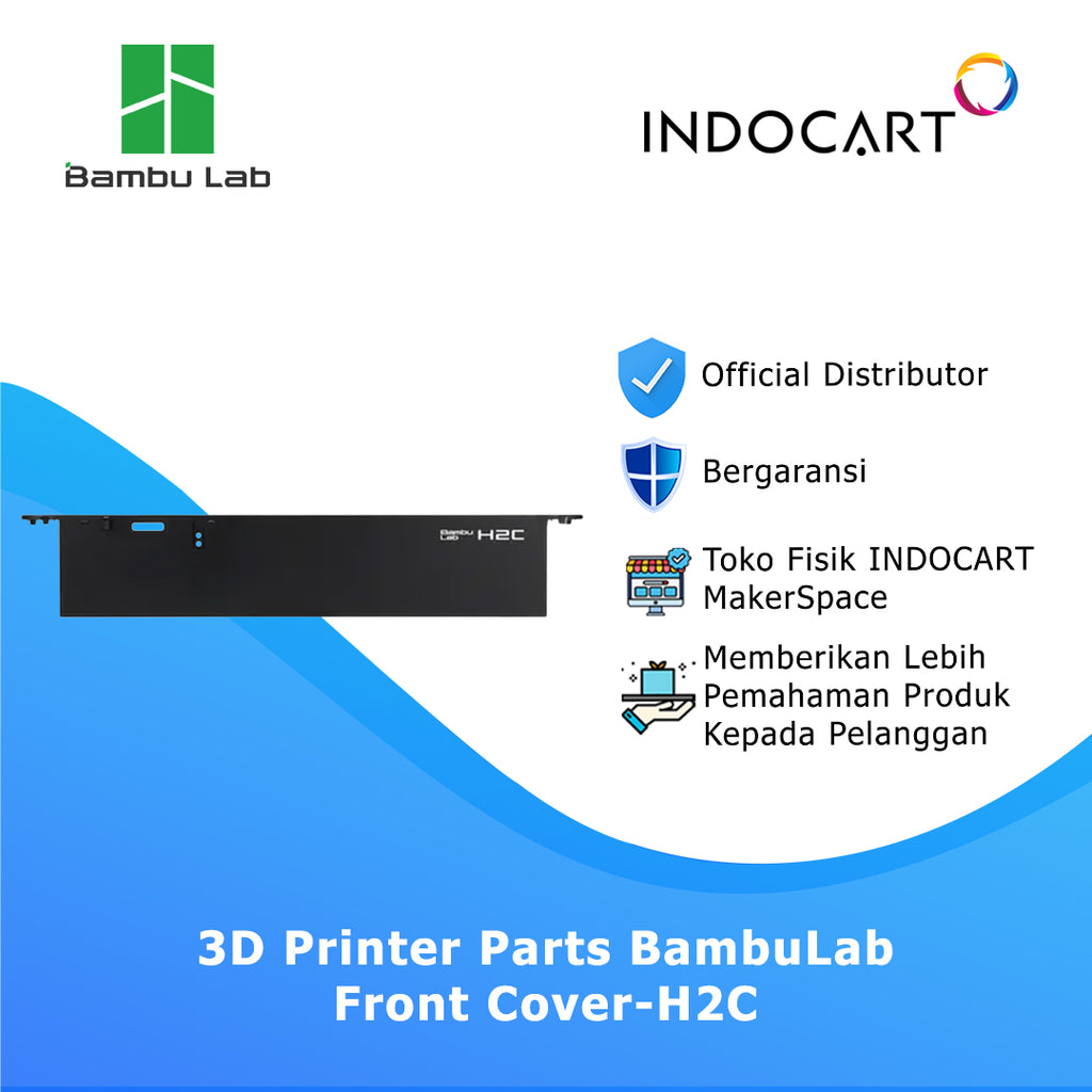 3D Printer Parts BambuLab Front Cover BambuLab H2C