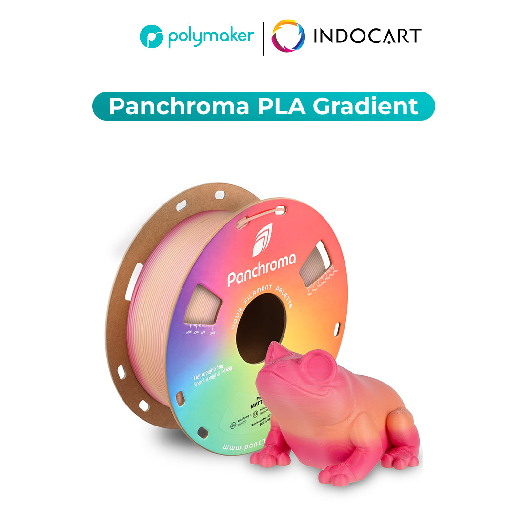 3D Printer Filament PolyMaker Panchroma/PolyTerra Gradient PLA Matte 1.75mm 1Kg