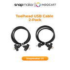 3D Printer Parts Snapmaker OEM Toolhead USB Cable 2 Pack Snapmaker U1