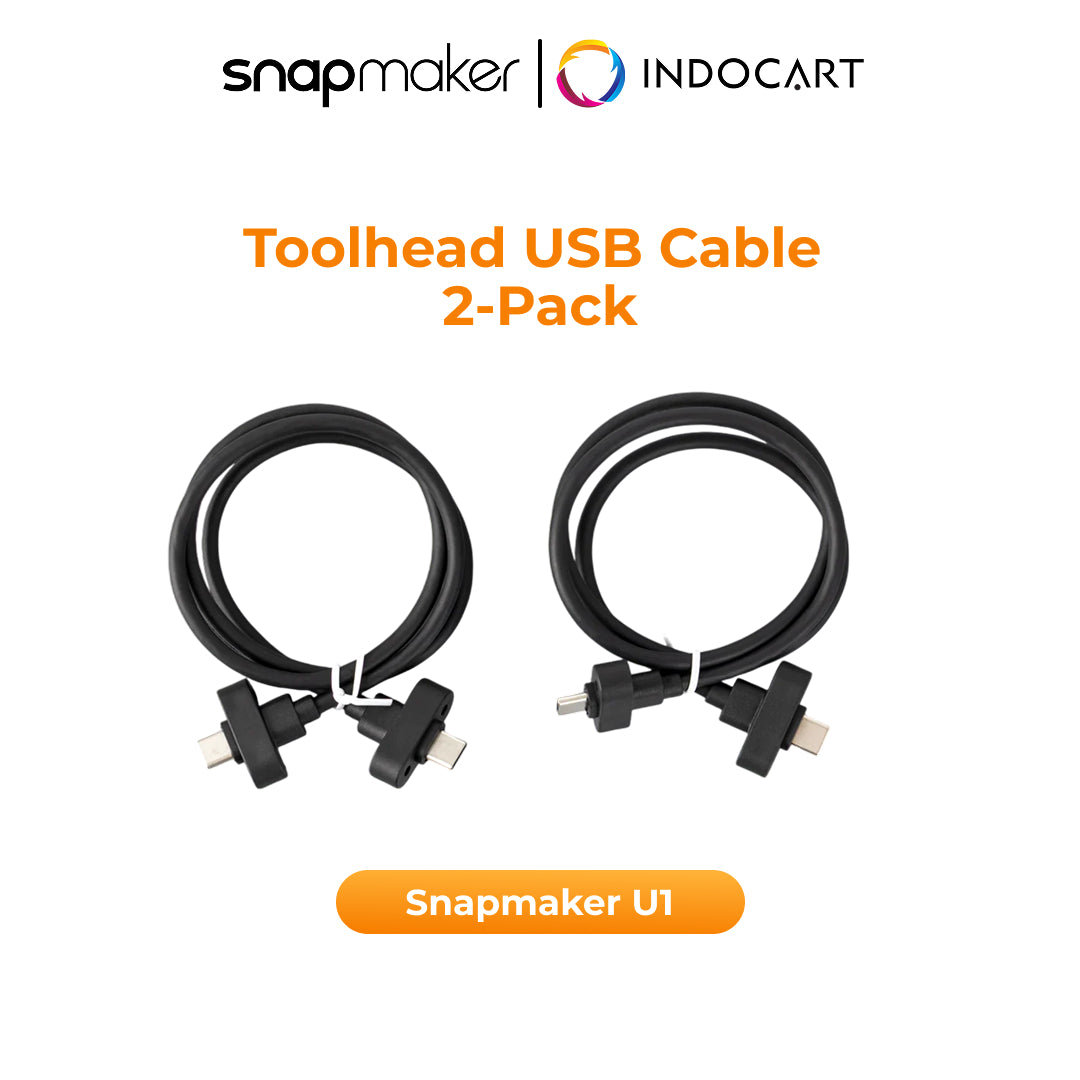 3D Printer Parts Snapmaker OEM Toolhead USB Cable 2 Pack Snapmaker U1
