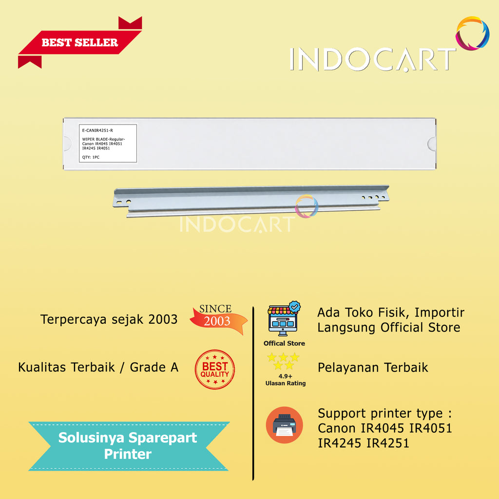 Wiper Blade NPG-56 GPR-42-Canon IR4045 IR4051 IR4245 IR4251