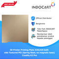3D Printer Printing Plate Both Side Textured PEI Spring Steel No Magnetic Base Creality K2 Pro