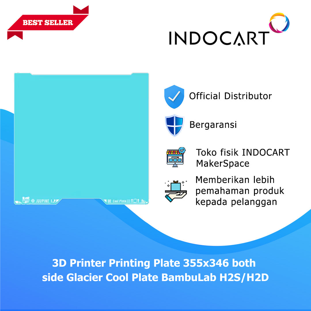 3D Printer Printing Plate Both Side Glacier Cool Plate BambuLab H2S/H2D