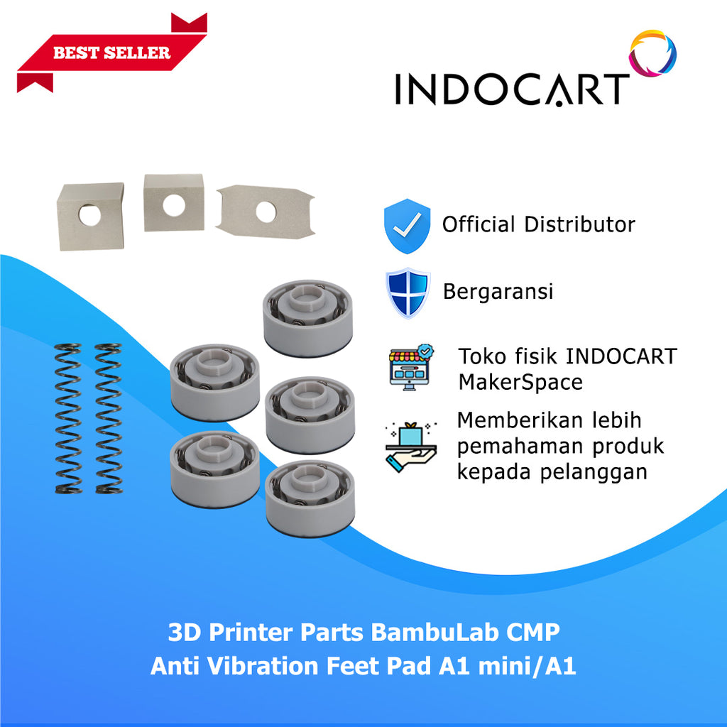 3D Printer Parts CMP Anti Vibration Feet Pad BambuLab A1 Mini/A1