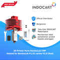3D Printer Parts CMP Hotend V2.0 Red BambuLab P1/X1 Series