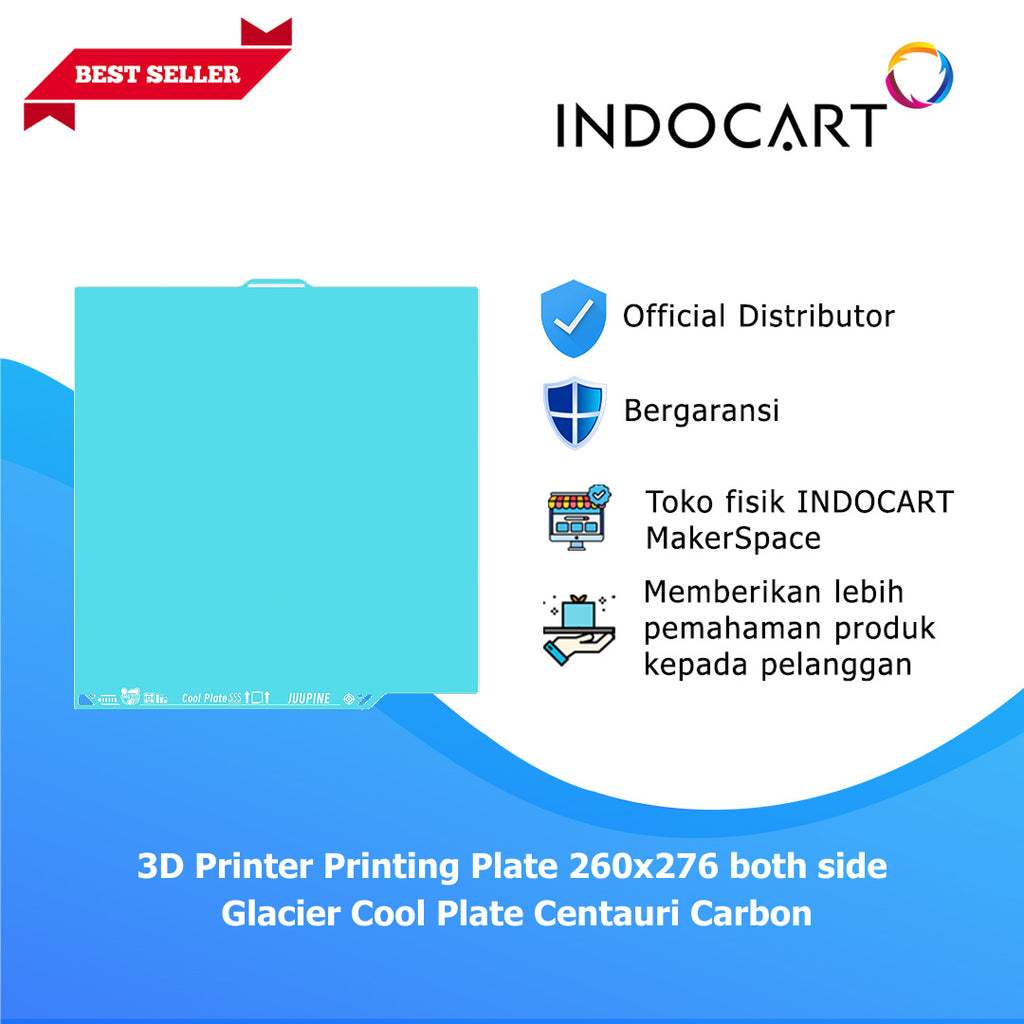 3D Printer Printing Plate Both Side Glacier Cool Plate Elegoo Centauri Carbon