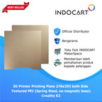 3D Printer Printing Plate Both Side Textured PEI Spring Steel No Magnetic Base Creality K2